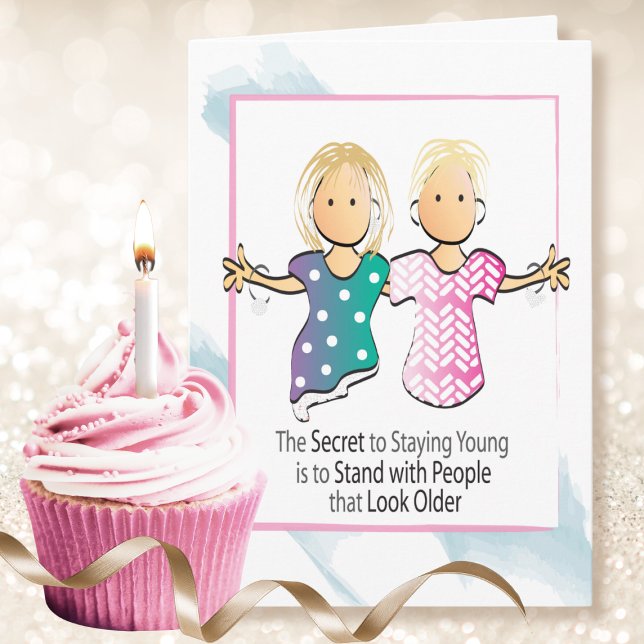 Snarky Birthday Card för henne Kort (Skapare uppladdad)