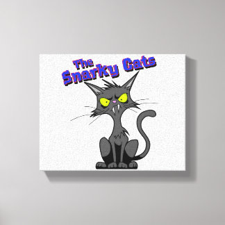 Snarky Cats Art Canvastryck