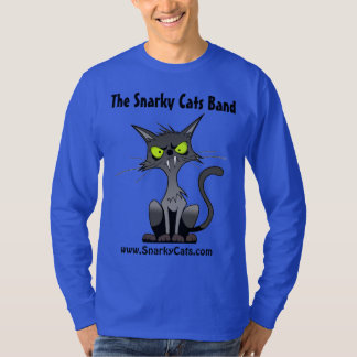 Snarky Cats Band T Shirt
