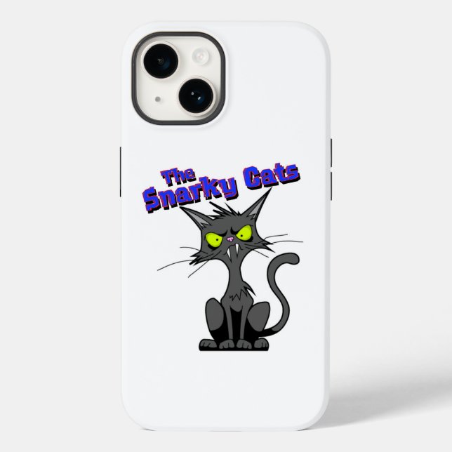 Snarky Cats iphone case (Baksida)