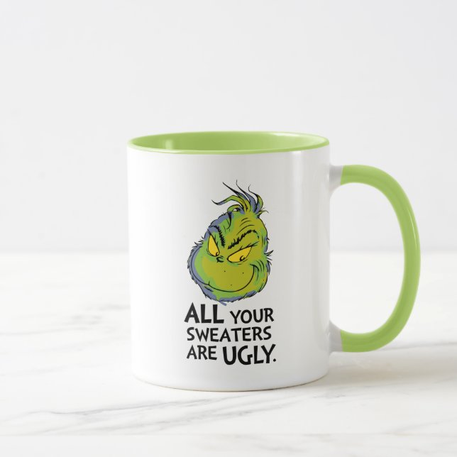 Snarky Grinch | Alla dina sötare är fula Mugg (Höger)