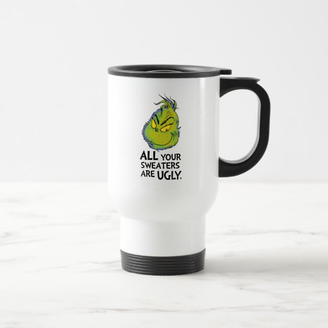 Snarky Grinch| Alla dina sötare är fula Resemugg (Höger)