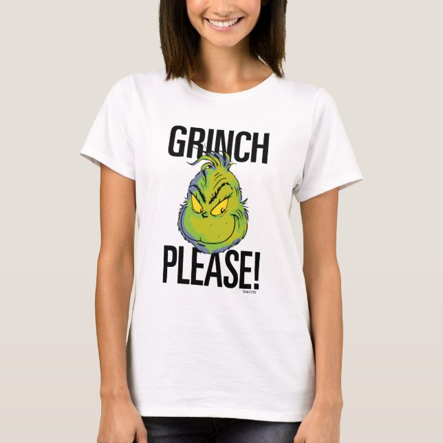 Snarky Grinch | Funny Grinch, citat T Shirt (Framsida)