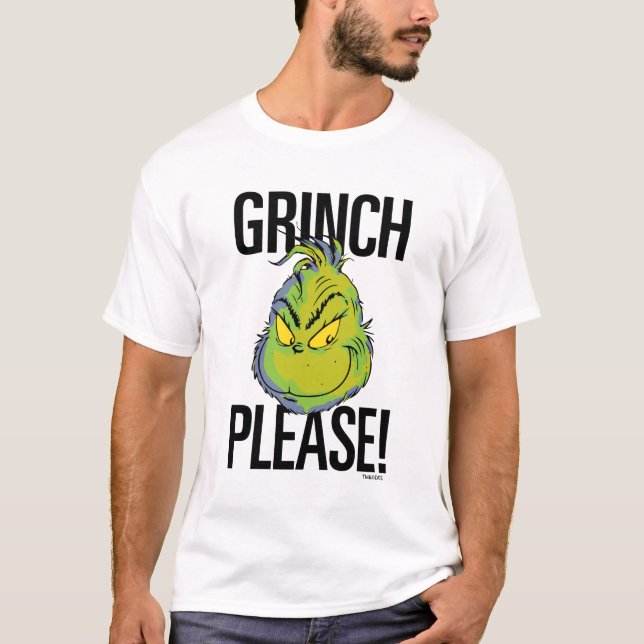 Snarky Grinch | Funny Grinch, citat T Shirt (Framsida)