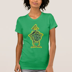 Snarky Grinch Roligt att jag bara pratar med min T Shirt