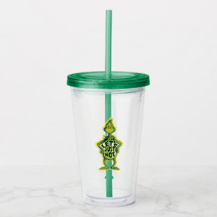 Snarky Grinch Roligt Låt Oss Inte Citera Take Away Mugg