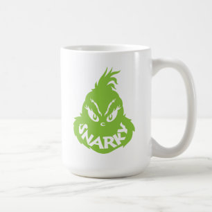 Snarky Grinch Snarky Grinch Ansikte Kaffemugg