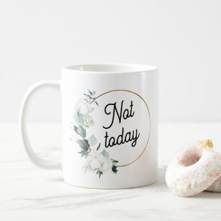 Snarky Inte idag Cheugy Kaffemugg