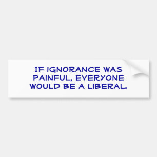 Snarky pro-Liberal person, riklig etikett