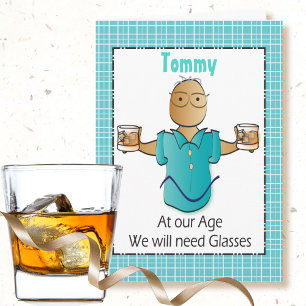 Snarky Sarcastic Male Birthday Gamge Joke Kort