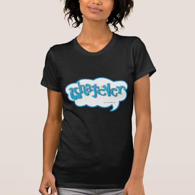 Snarky Spelar ingen roll Hand Lettered Sarcasm Tröja (Framsida)