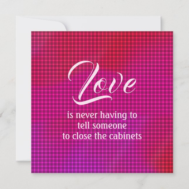 Snarky Valentines day-kort (Framsida)