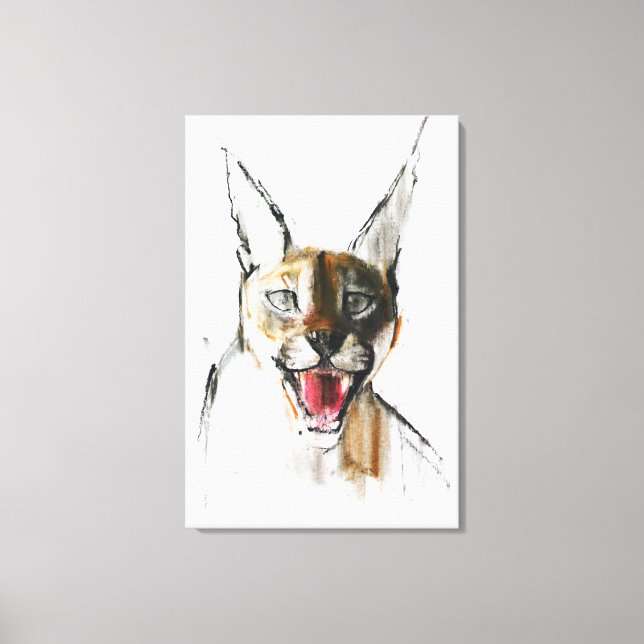 Snarl Canvastryck (Framsida)