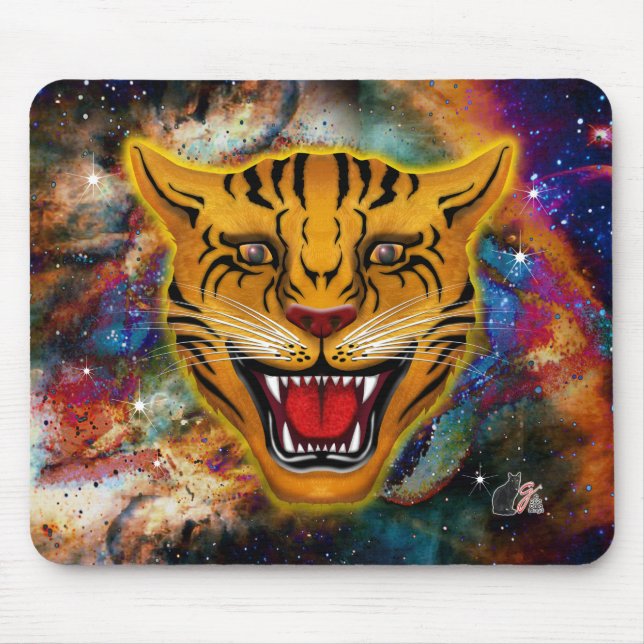 Snarling Tiger Nebula Musmatta (Framsidan)