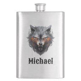 Snarling Wolf Personalized Fickplunta