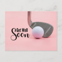 Snart återställd för kvinna Golfare rosa tema