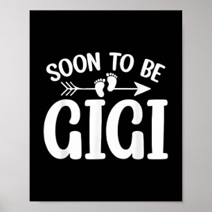 Snart att bli gigi Women Gravid annons Grand Poster
