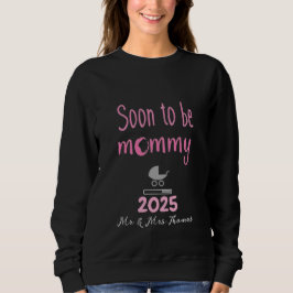 Snart att bli Mamma 2025-Roligt T Shirt