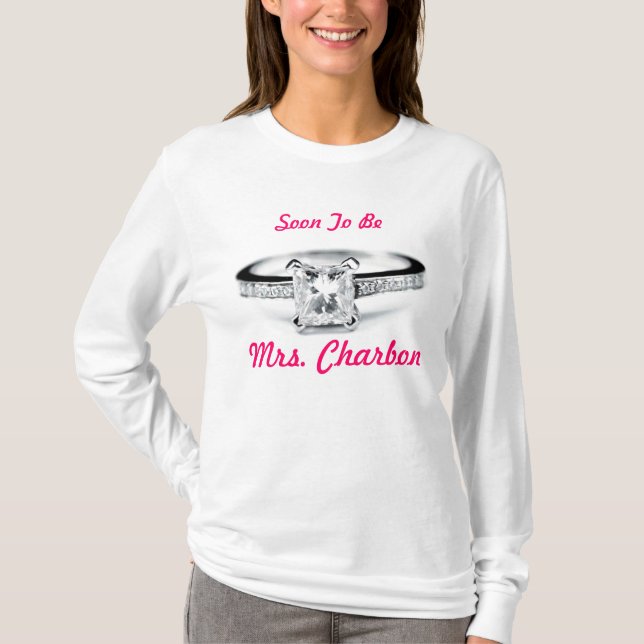 Snart att vara Fru Tee Shirt (Framsida)