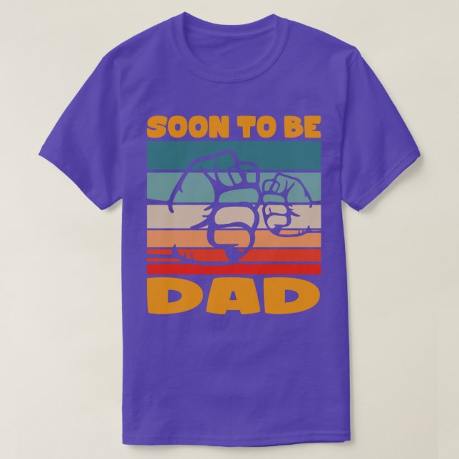 Snart att vara Pappa hela Fars dag T Shirt (Design framsida)