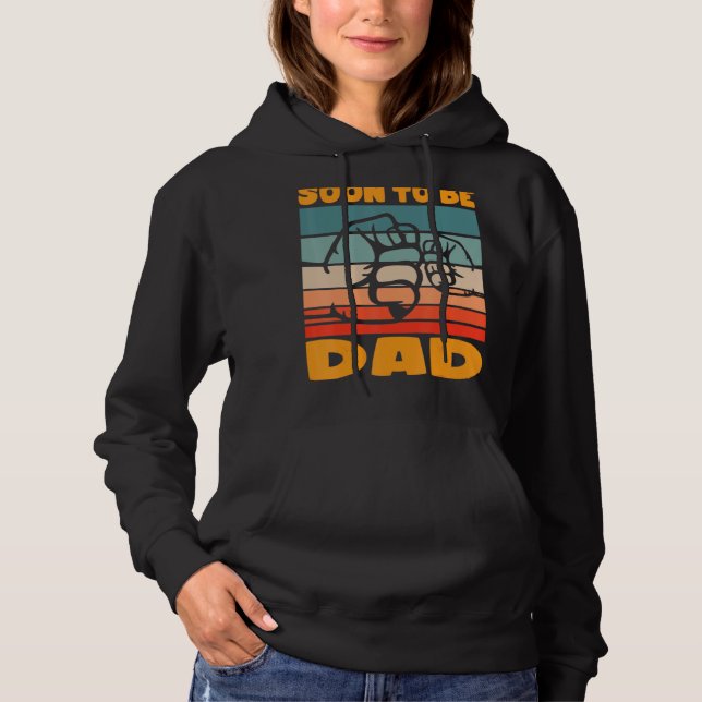 Snart att vara Pappa hela Fars dag T Shirt (Framsida)