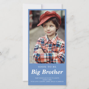 Snart blir Big Brothers fotoGravid Meddelande
