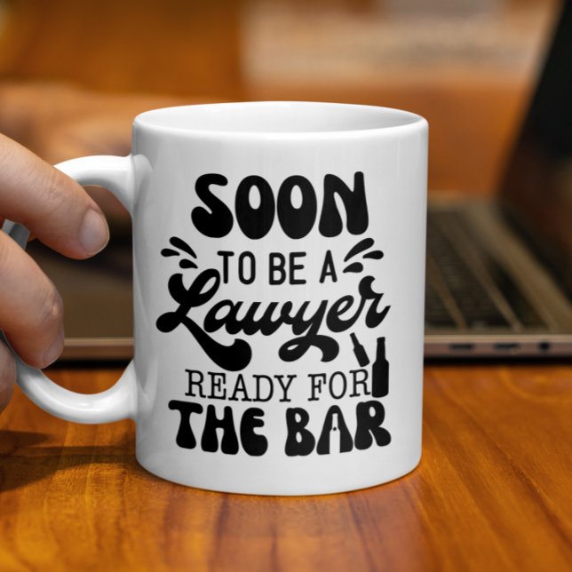 Snart blir det ett Redo för advokater i Pub. Kaffemugg (Skapare uppladdad)