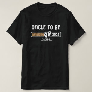 Snart blir farbror 2026 Blivande pappa 2026 T Shirt