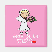 Snart blir MRS CUTE Stick Bride