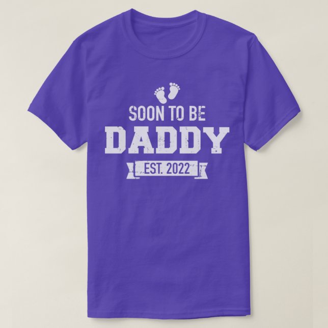Snart blir pappa 2022 t shirt (Design framsida)