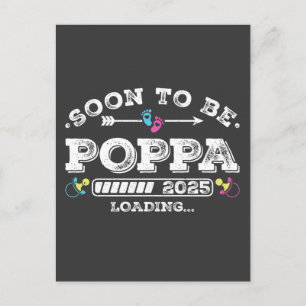 Snart blir pappa 2025 Laddar Vykort