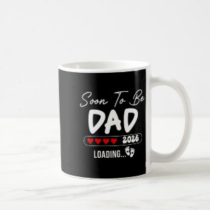 Snart Blir Pappa 2026 Laddar Uppgraderas Till Papp Kaffemugg