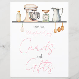 Snart bortkörd! Bröllostecken för duschkort och gå