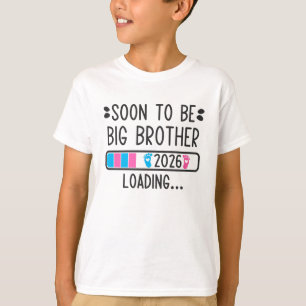Snart bror 2026 Graviditetsannonsering på gång T Shirt