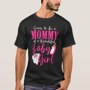 Snart för att bli en Mamma av en vacker Flicka-Gen T Shirt
