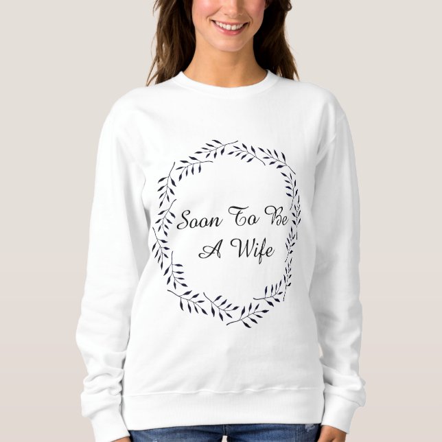 Snart för att bli fru t shirt (Framsida)