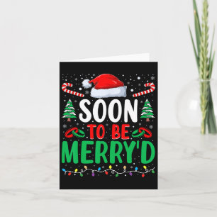 Snart för att bli Merry d Bride Engaged Matching P Kort