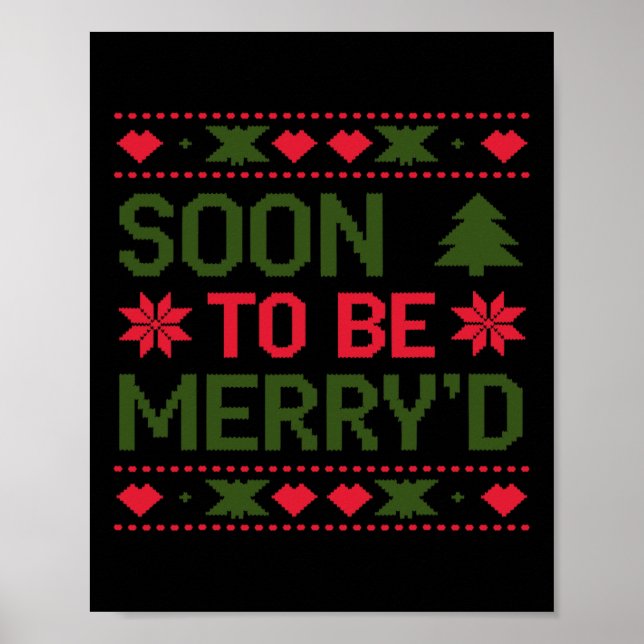 Snart för att bli Merry-designer i Par jul Poster (Framsidan)