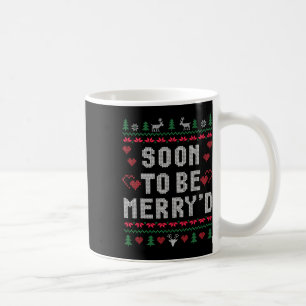 Snart för att bli Merry Engated Par Matching Ugly Kaffemugg