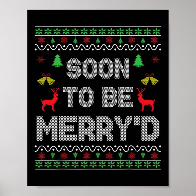 Snart för att bli Merry Engated Par Matching Ugly  Poster (Framsidan)
