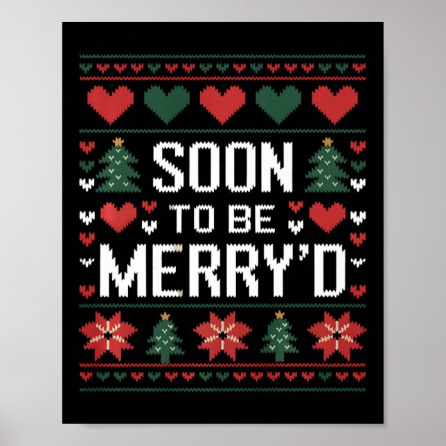 Snart för att bli Merry Engated Par Matching Ugly  Poster (Framsidan)
