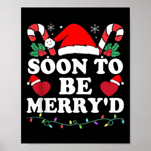 Snart för att vara Merry och matcha Par Kristus Poster (Framsidan)