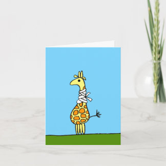 Snart Frisk Giraff Kort