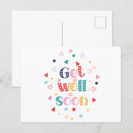 Snart frisk igen vykort