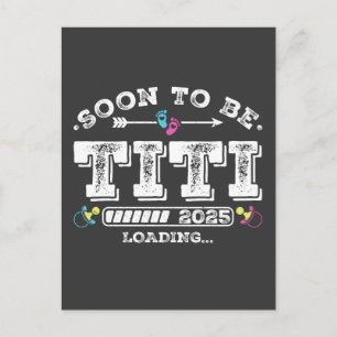 Snart kommer bli Titi 2025 Laddar Vykort