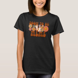 Snart kommer du att bli Gender för Groovy Gravid T Shirt