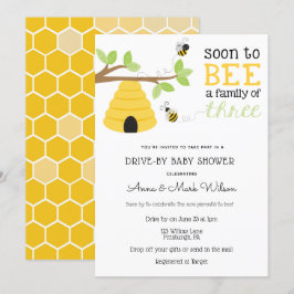 Snart kommer du att vara en familj med tre "Drive Inbjudningar