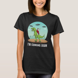 Snart kommer Jesus riding på en Dinosaur UFO Ali T Shirt