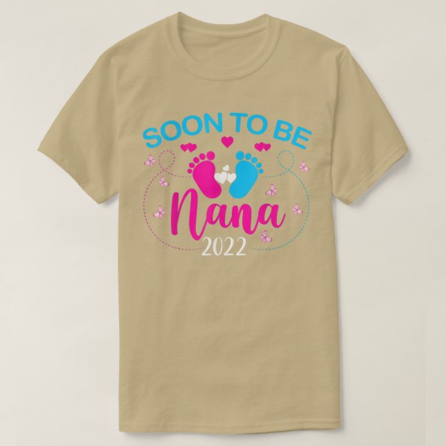 Snart kommer meddelandet om Graviden Nana 2022 T Shirt (Design framsida)