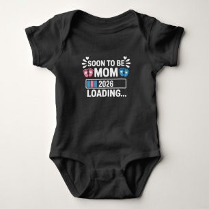 Snart mamma 2026 laddar graviditetsannonsering t shirt